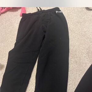 PINK Victoria's Secret Black womens Sweatpants with Logo